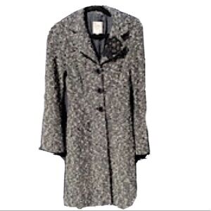 Nanette Lepore Tweed Coat SZ S